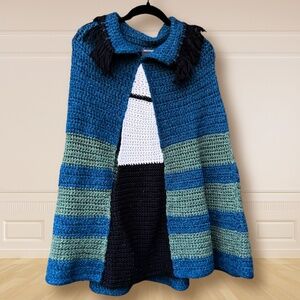 ANNA SUI 2015 luxurious crochet poncho - RARE folklore piece